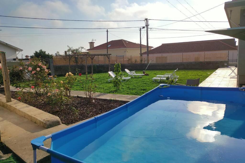 Villa House With Pool And Garden In Esmoriz Near Porto Esterno foto